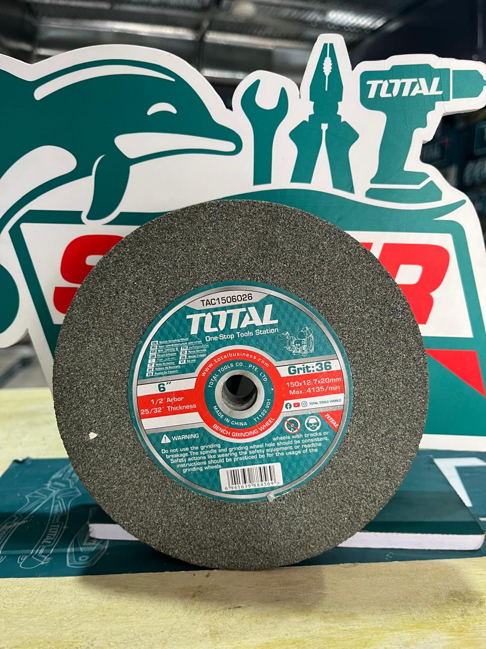 PIEDRA PARA ESMERIL 6 PULG GR36 TAC1506026